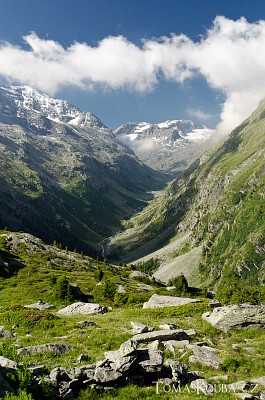 Valley in Monte Cenis