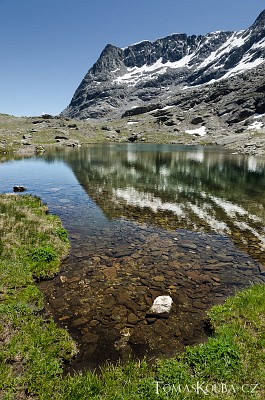 Small lake in Monte Cenis